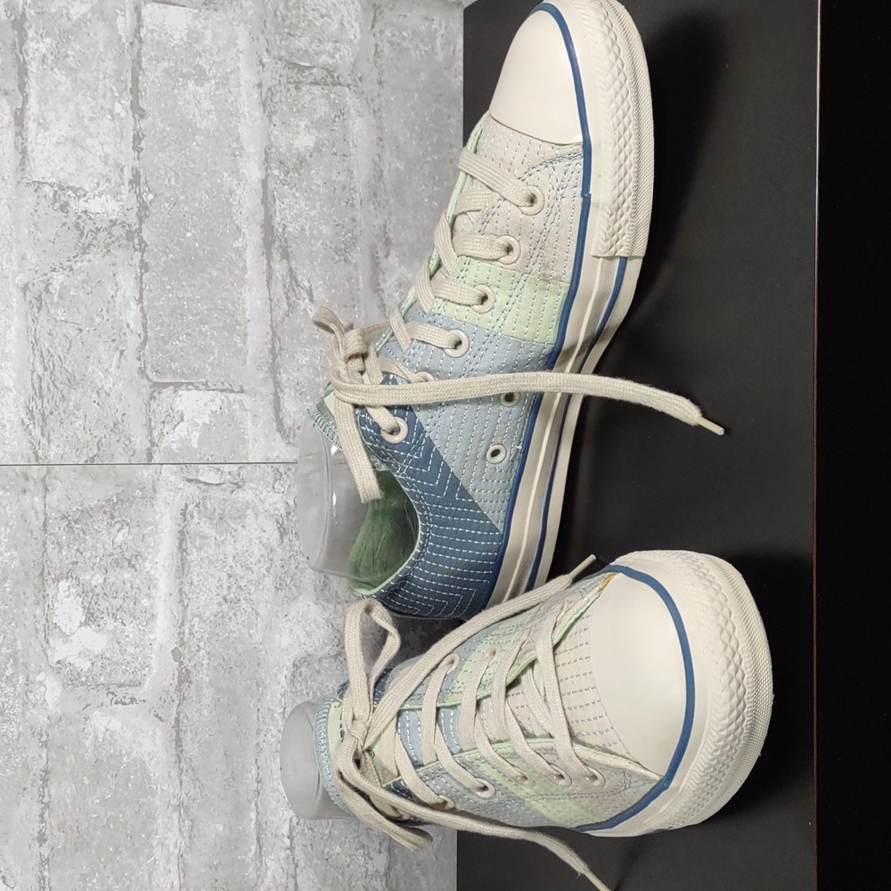 Converse All Star Patchwork Low Top Sneakers - Picture 2 of 16